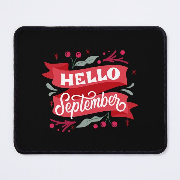 Item preview, Welcome September Hello September Welcome Autumn             designed and sold by wingedpupa.