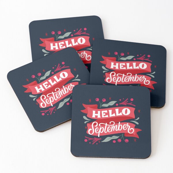 Item preview, Welcome September Hello September Welcome Autumn             designed and sold by wingedpupa.