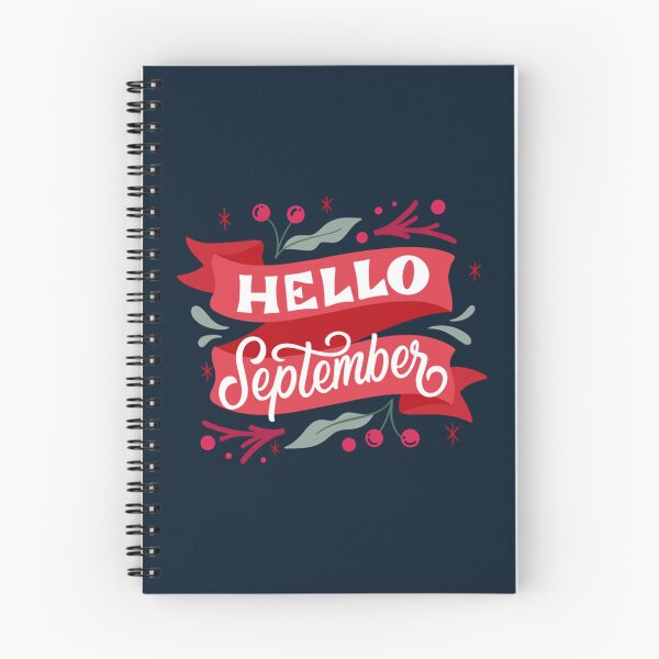 Item preview, Welcome September Hello September Welcome Autumn             designed and sold by wingedpupa.