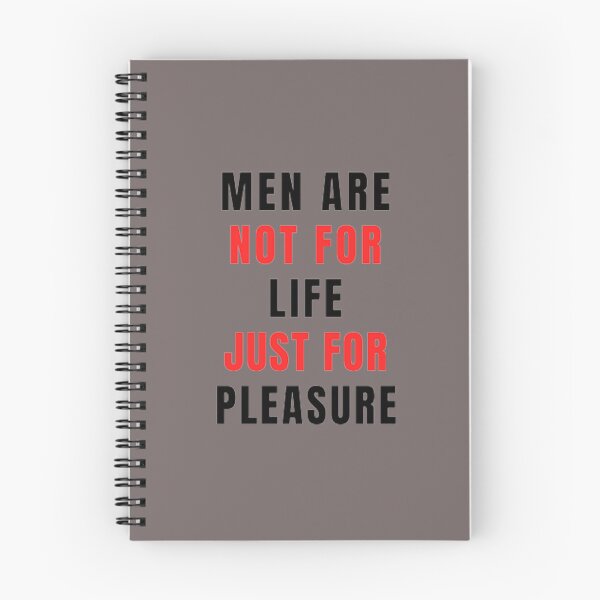 Item preview, Men are not for life just for pleasure-pleasure T-Shirt designed and sold by Seek9.