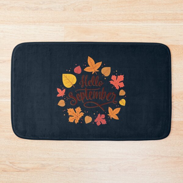 Item preview, Welcome September Hello September Welcome Autumn                     designed and sold by wingedpupa.