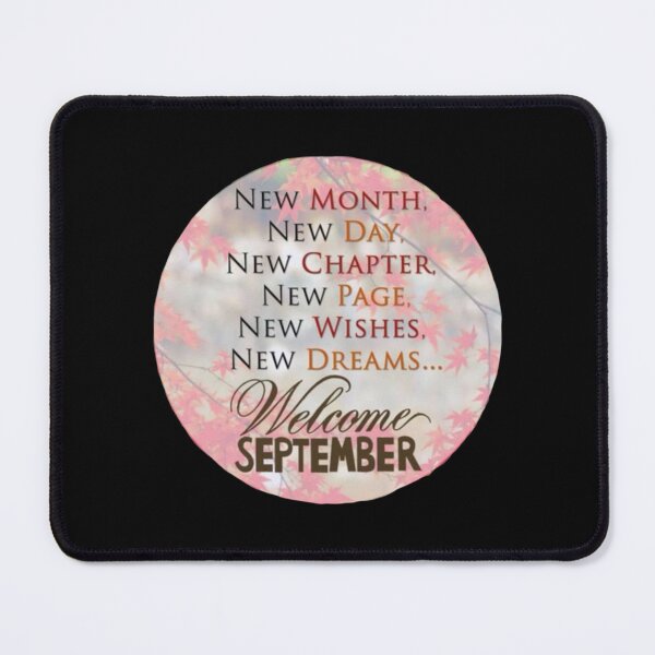 Item preview, welcome september    designed and sold by wingedpupa.