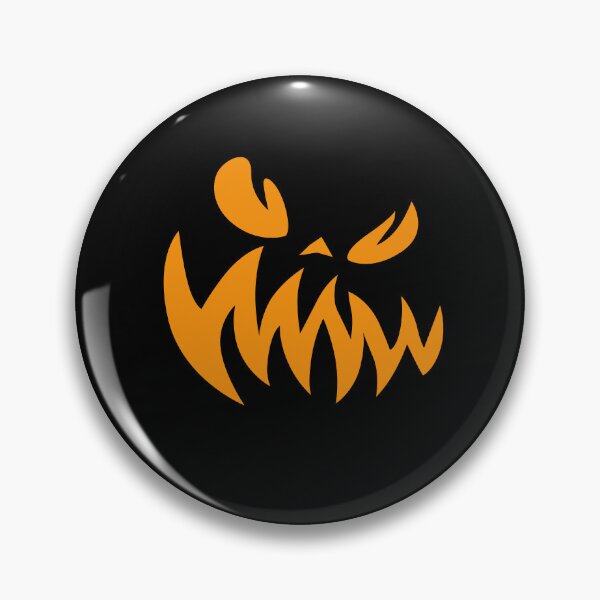 Item preview, Scary pumpkin face designed and sold by reka88.