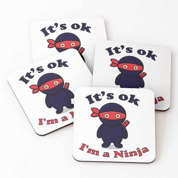 Item preview, Its ok I_m a Ninja - Perfect Ninja T Shirt for Kids _amp_ Adults  designed and sold by Doodlelists.