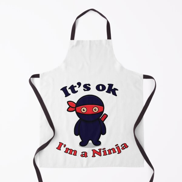 Item preview, Its ok I_m a Ninja - Perfect Ninja T Shirt for Kids _amp_ Adults designed and sold by Doodlelists.