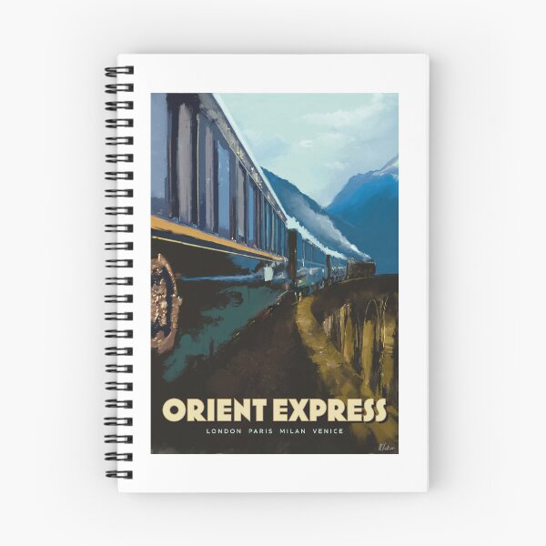 Aperçu de l'œuvre Orient Express créée et vendue par Mark Vickers.