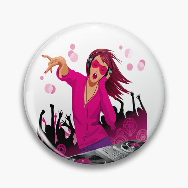 Item preview, dj girl ,music lovers designed and sold by itisShop.