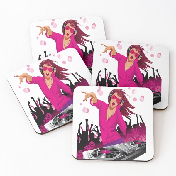 Item preview, dj girl ,music lovers designed and sold by itisShop.