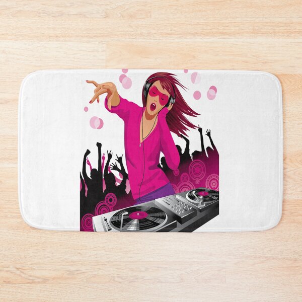 Item preview, dj girl ,music lovers designed and sold by itisShop.