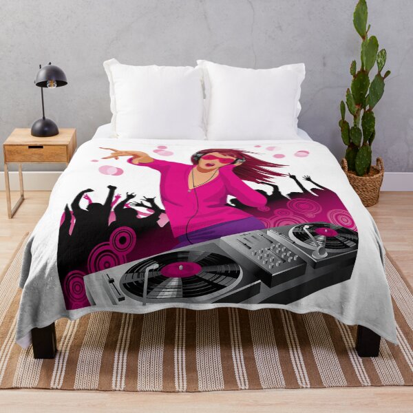 Item preview, dj girl ,music lovers designed and sold by itisShop.