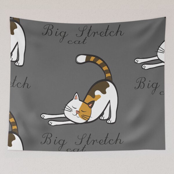 Item preview, CAT And The Big Stretch designed and sold by fatydesignspace.