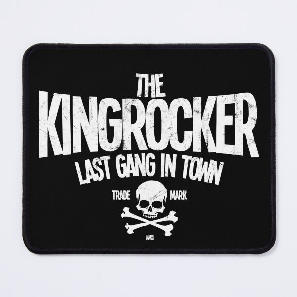 Item preview, Kingrocker distressed logo designed and sold by Kingrocker.