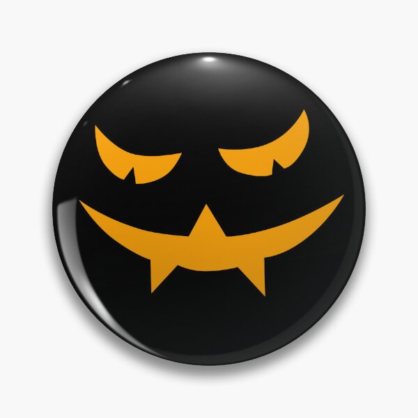 Item preview, Scary pumpkin face designed and sold by reka88.