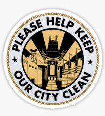 Hollywood Studios Trash Can Sticker