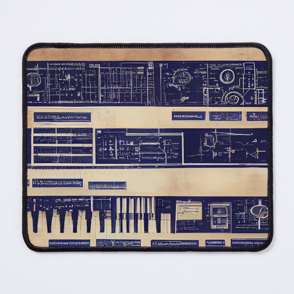 Item preview, Synth Abstracts 5 designed and sold by Creative Shed Designs.