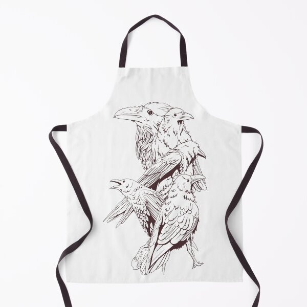 Item preview, The Crows (b&w) designed and sold by JoPhrasier.