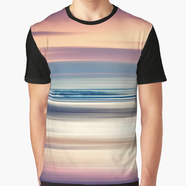 Aperçu de l'œuvre Partager la magie – paysage marin abstrait au coucher du soleil créée et vendue par Dyrk Wyst Redbubble Shop.