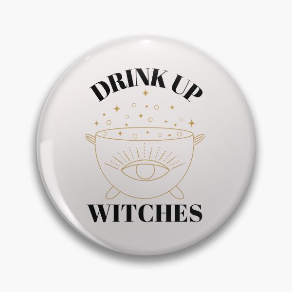 Item preview, Drink Up Witches Funny Halloween designed and sold by ZazzyPumpkin.