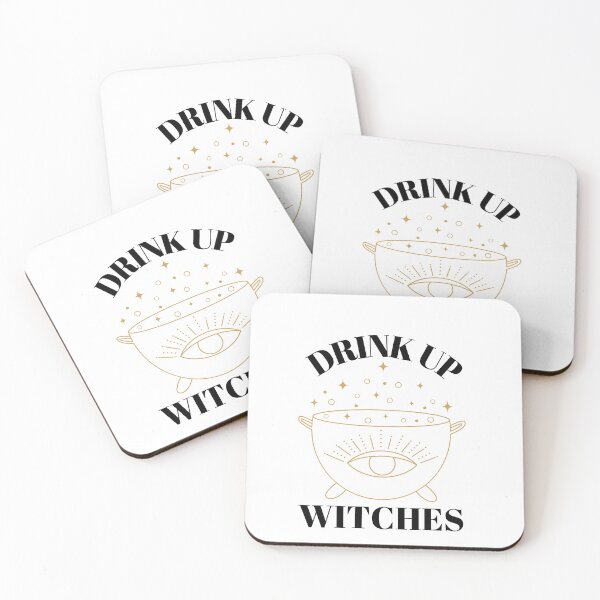 Item preview, Drink Up Witches Funny Halloween designed and sold by ZazzyPumpkin.