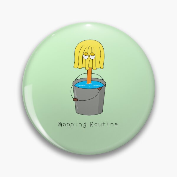 Item preview, Bucket and A Mop designed and sold by wordspotrayal.