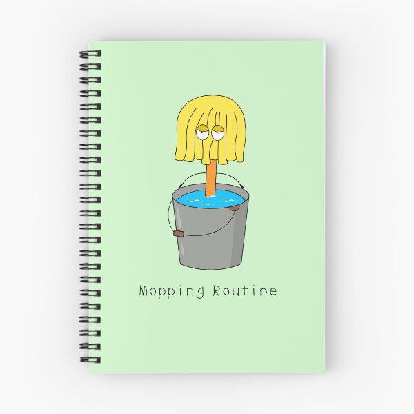 Item preview, Bucket and A Mop designed and sold by wordspotrayal.
