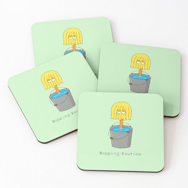 Item preview, Bucket and A Mop designed and sold by wordspotrayal.