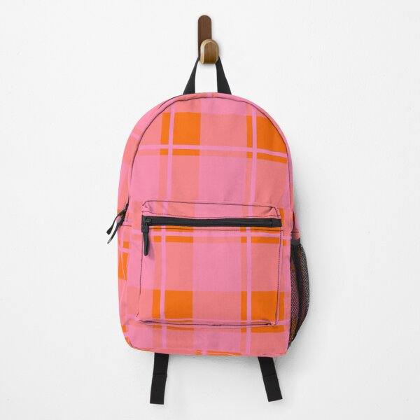 Vista previa del artículo con la obra «Vichy rosa y naranja, cuadros», diseñado y vendido por OneThreeSix.