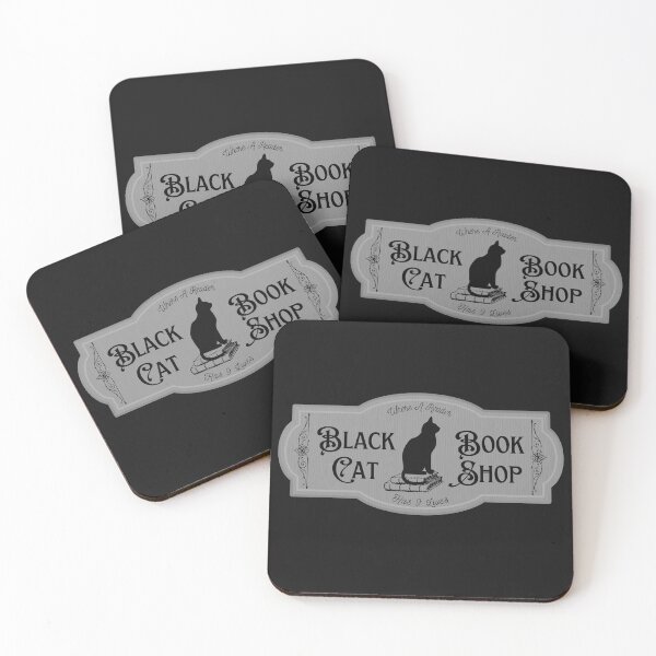 Item preview, Black Cat Book Shop designed and sold by jennlcollier.