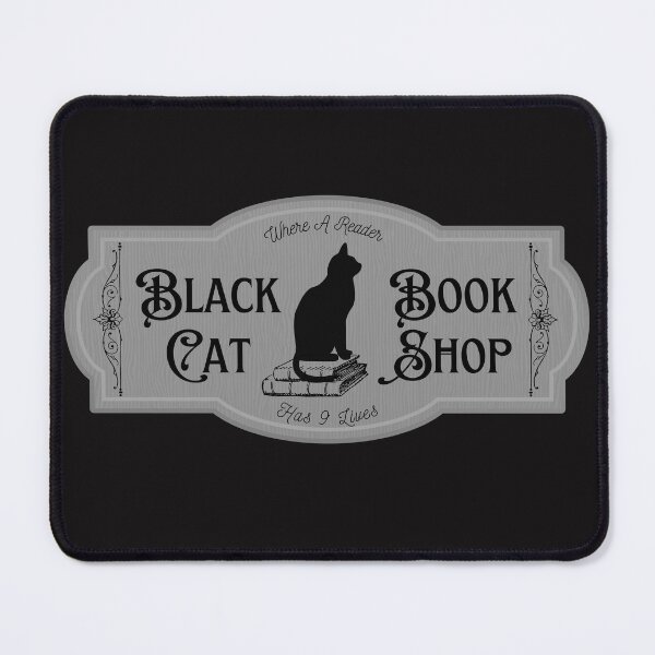 Item preview, Black Cat Book Shop designed and sold by jennlcollier.