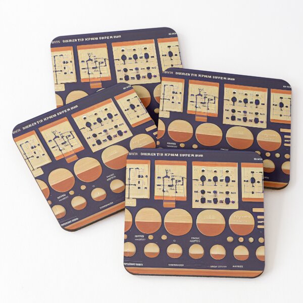 Item preview, Synth Abstracts 7 designed and sold by Creative Shed Designs.
