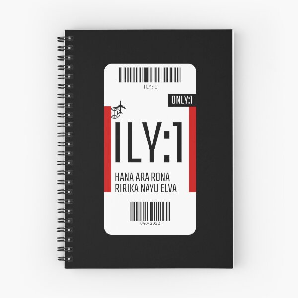 Item preview, ILY:1 Boarding pass designed and sold by puki-ycdi.