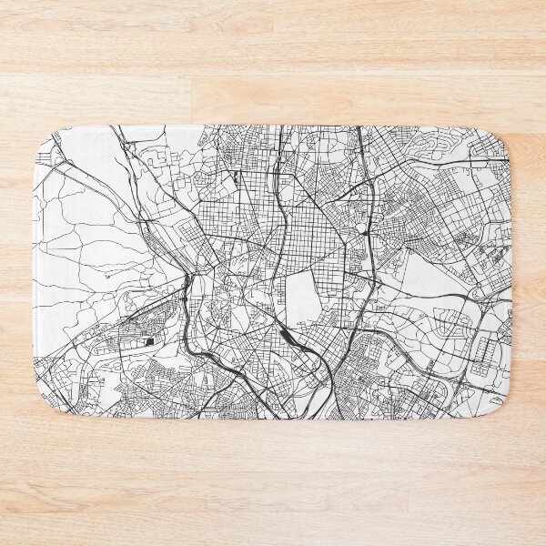 Item preview, Madrid city map transparent background designed and sold by SHIT! CLOTHING.