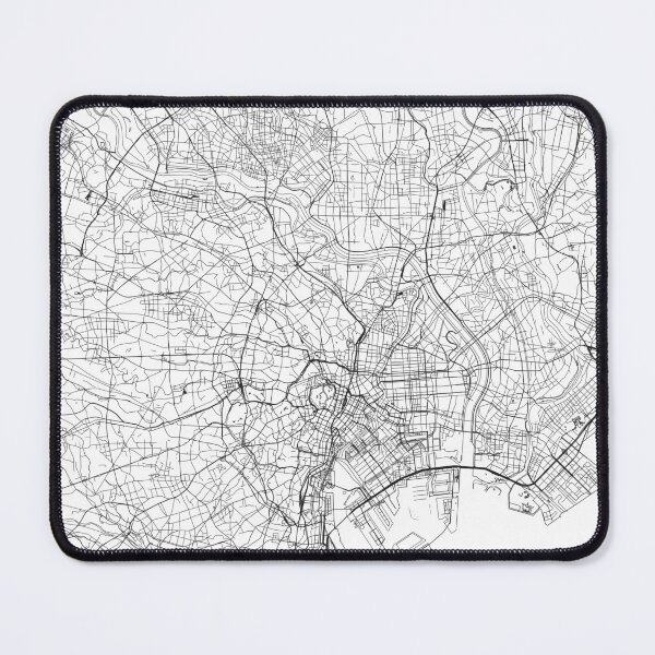 Item preview, tokyo city map transparent background designed and sold by SHIT! CLOTHING.