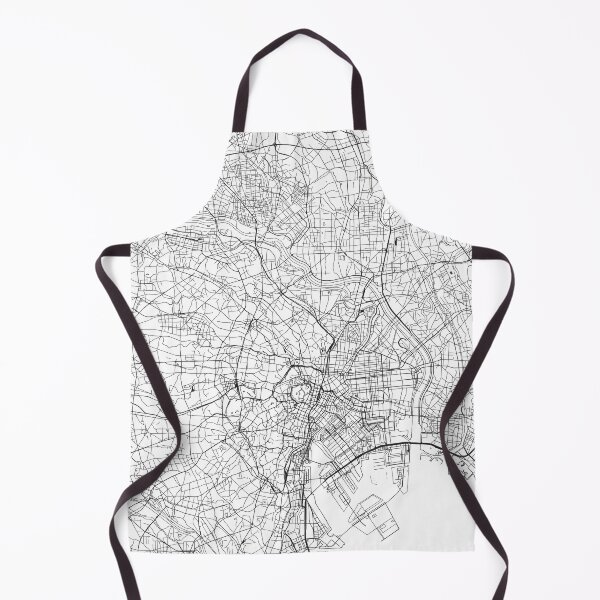 Item preview, tokyo city map transparent background designed and sold by SHIT! CLOTHING.
