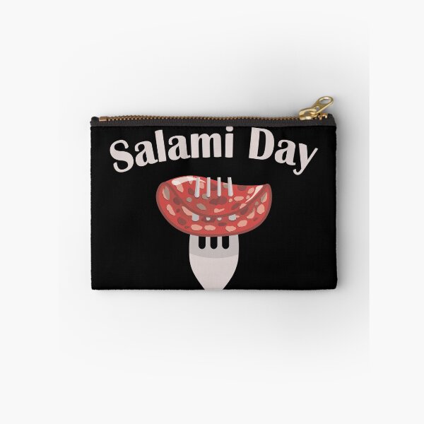 Item preview, A piece of Salami on a fork designed and sold by Art-of-Rory.