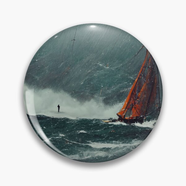 Item preview, Barco en la tormenta designed and sold by GhostSpace13.