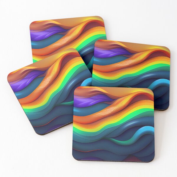 Item preview, Patterns in Rainbow Colors - Created by A.I. designed and sold by Created-by-AI.