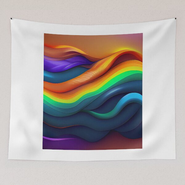 Item preview, Patterns in Rainbow Colors - Created by A.I. designed and sold by Created-by-AI.