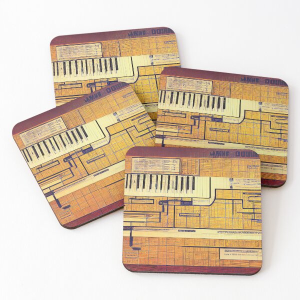 Item preview, Synth Abstracts 8 designed and sold by Creative Shed Designs.