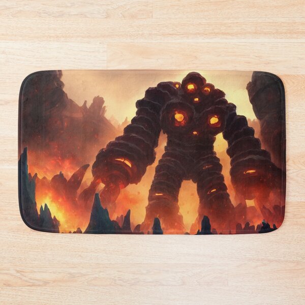 Item preview, Fire Golem designed and sold by FantasyAI.