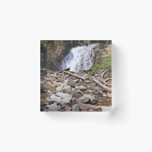 Item preview, Basin Creek waterfall III designed and sold by zumi.