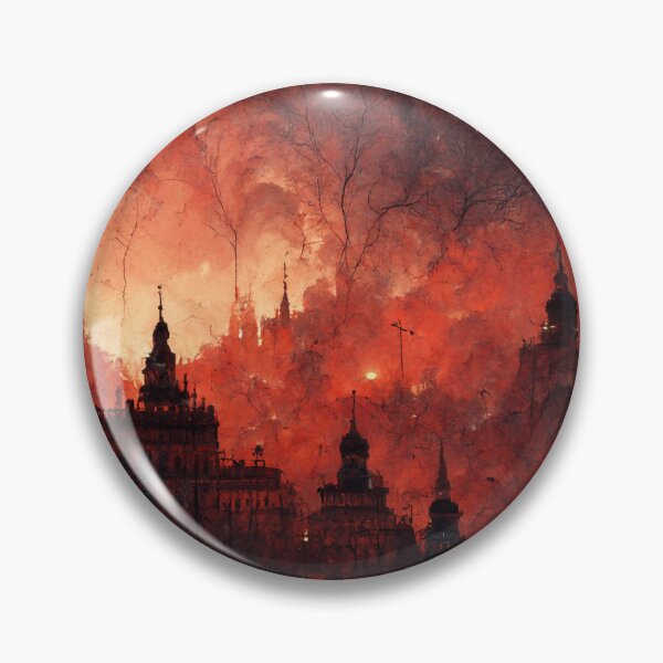 Item preview, Red Buildings designed and sold by GhostSpace13.
