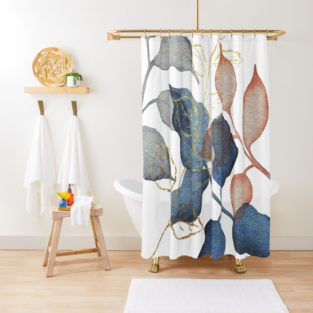 Item preview, Shower Curtain designed and sold by Miladrawcolors.