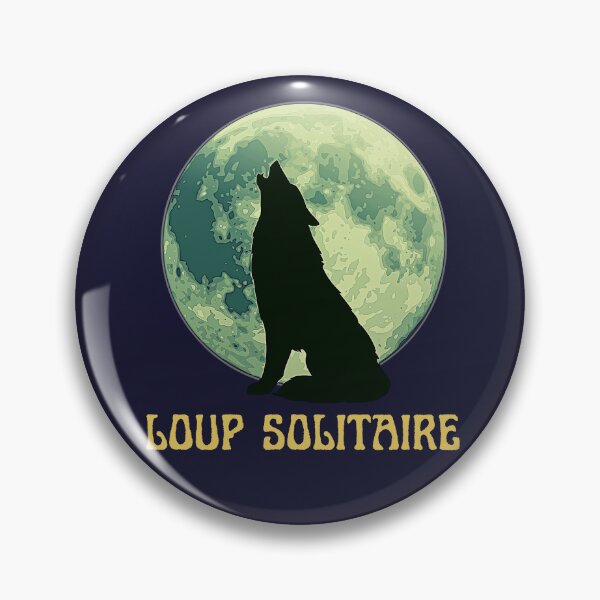 Item preview, LOUP SOLITAIRE designed and sold by artbleed.