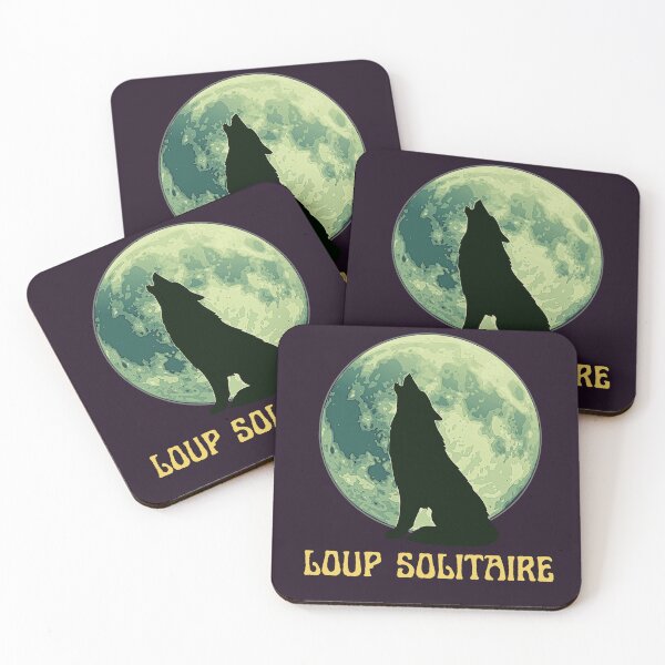 Item preview, LOUP SOLITAIRE designed and sold by artbleed.