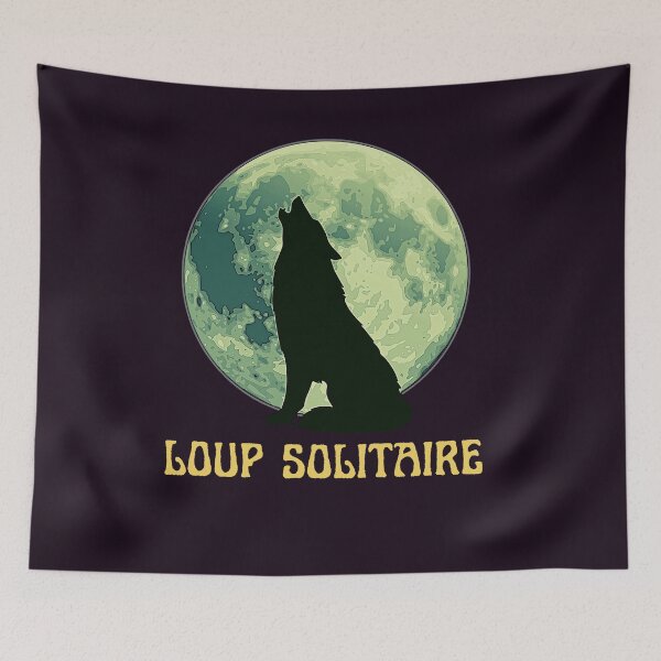 Item preview, LOUP SOLITAIRE designed and sold by artbleed.