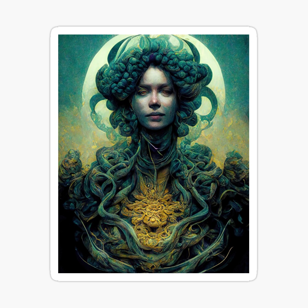 Digital Download I Greek Mythology Medusa Fantasy