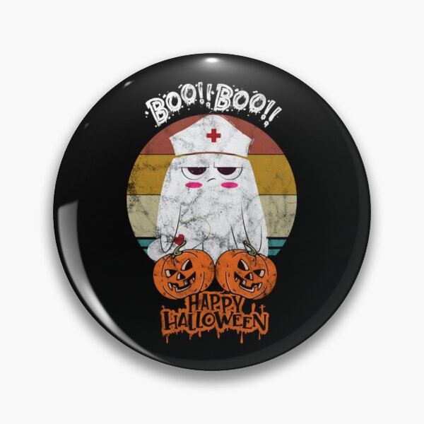 Item preview, Meme Boo Boo Crew Nurse Halloween Pumpkin designed and sold by BufFord71.