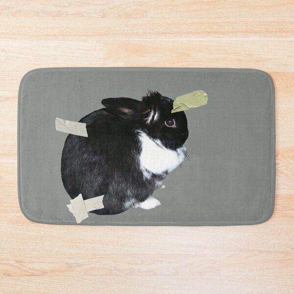 Item preview, Bunny Rabbit, Tape, Black and White Lop Bunny designed and sold by suekieper.