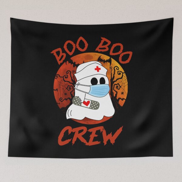 Item preview, Meme Retro Boo Boo Crew Cute Nurse Costume designed and sold by BufFord71.